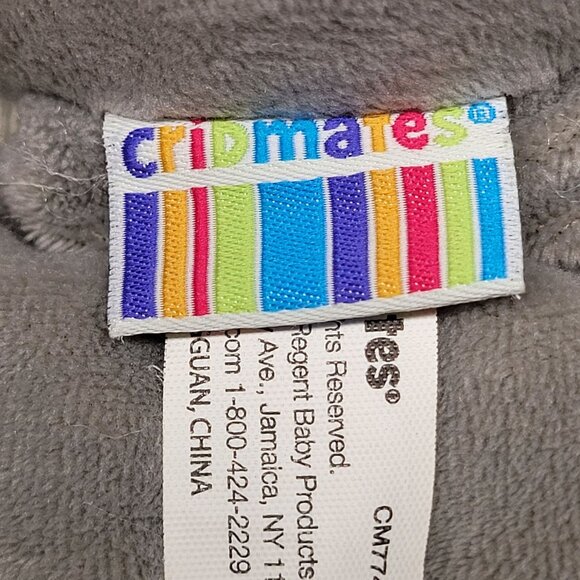 2 Cribmates Baby Teether Plush‎ Elephant Owl Toy Crinkle Dream BIG Who Loves You - Picture 7 of 10